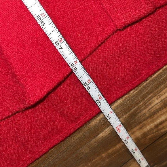 Vintage Woolrich Wool Button Shirt Red Collar Size Medium - Picture 8 of 10